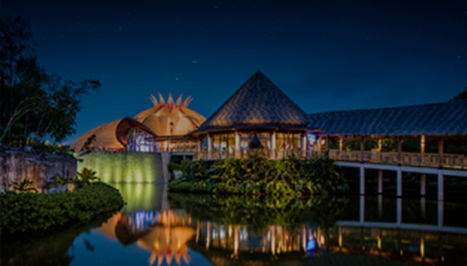 resort at night